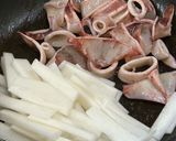 スルメイカと大根の煮物作り方3写真