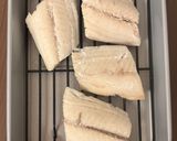春菊とサワラの味噌はちみつ和え作り方5写真