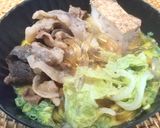 お洒落に糖質オフ#63 秋❗️すき焼き❗作り方4写真