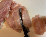 簡単夕食・お弁当・作り置き★鶏むね肉のチキンカツ作り方1写真