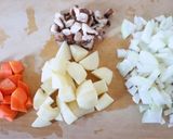 豆乳の旨味【豆乳クリームシチュー】作り方1写真