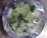 レンジで簡単！ ブロッコリーのワサビ和え 副菜作り方4写真