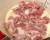 豚肉と春キャベツの中華風豆乳スープ作り方2写真
