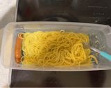 簡単レンチンカルボナーラ風パスタ作り方3写真