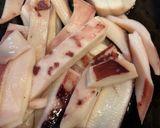 イカとワカメの和え物作り方1写真