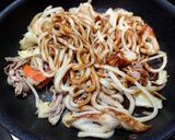 超簡単！関西人が作る焼きうどん！作り方4写真