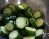 胡瓜の梅昆布漬け作り方1写真