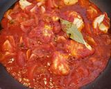 鶏むね肉と春キャベツの塩麹トマト煮作り方9写真