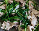 とっても簡単★豚こま肉とニラの炒め物作り方3写真