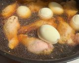 鶏手羽元と大根の煮★ゆで卵も一緒に作り方5写真