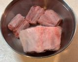 牛テールのコラーゲンスープ♡作り方1写真