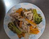 ガリバタ肉野菜炒め☆作り方3写真