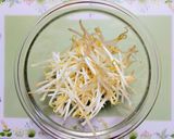 節約簡単夕飯もやしと小松菜顆粒ポン酢ナムル副菜作り方3写真