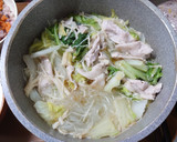 豚もやしエノキ白菜の重ね煮鍋作り方7写真