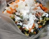なすと豆腐の味噌ハンバーグ作り方2写真