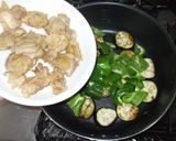 なすピーマン鶏モモ肉味噌炒め♪簡単レシピ作り方8写真