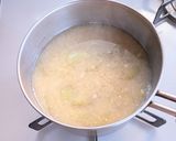 茄子とじゃがいもの味噌汁作り方5写真
