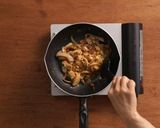 チーズ入り親子豆腐丼作り方6写真