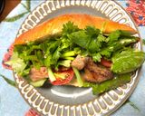 バインミー　ちくわ＆鶏ひき肉作り方7写真