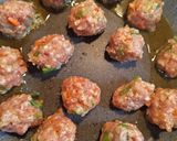 豚ひき肉とレンコンのシャキシャキつくね作り方3写真