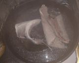 鰤あらの味噌煮作り方2写真