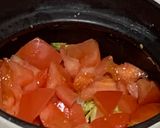 レンジで春キャベツとトマトの塩レモン蒸し作り方4写真