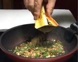 手作り辣油の旨辛蒙古タンメン風ラーメン作り方13写真