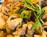 鶏もも肉のあまから生姜焼き作り方4写真