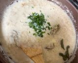 大葉香る♪牡蠣大葉クリームリゾット★作り方12写真