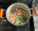 料亭風小松菜と厚揚げの煮浸し作り方6写真