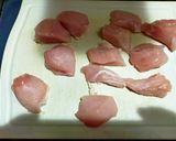 鶏むね肉ときのこのポン酢蒸し焼き作り方1写真