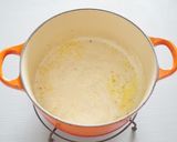 超簡単！鮭フレークのクリームうどん作り方3写真