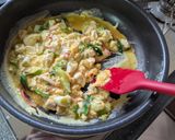 ふわとろ食感♡チーズが◎豆腐と卵炒め作り方4写真