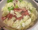 生姜焼きタレ黄金比で野菜炒め作り方1写真