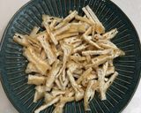 副菜に☆大根人参玉ねぎと油揚げの酢の物作り方3写真