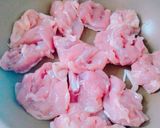 ＊鶏もも肉の粒マスタードクリー厶ソース＊作り方2写真