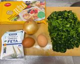 ほうれん草とフェタチーズのパイ包み焼き作り方1写真