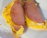 ハムエッグ作り方5写真