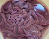 豚レバーの塩茹で作り方1写真