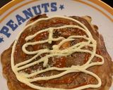 ひき肉でトマトとツナの洋風お好み焼き作り方4写真