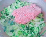 ＊青梗菜のごまたっぷり坦々風ひき肉炒め＊作り方3写真