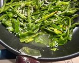 ピーマンとシラスのペペロン風パスタ作り方8写真