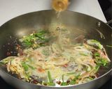 芹と茗荷とカニカマの冷製マヨぺぺ作り方7写真