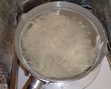 カニかまキュウリ三つ葉のそうめんサラダ作り方1写真