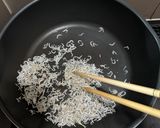 カリカリじゃこ梅そぼろ丼作り方1写真