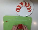 お花のトマトのカプレーゼ作り方4写真