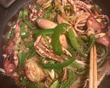 イカゲソ生姜焼き作り方3写真