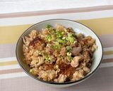 鶏肉だけで旨い！おこげ炊き込みご飯作り方6写真