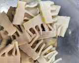 たけのこときくらげのメンマ風作り方1写真