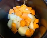 【糖尿病】焼肉のタレで鳥挽肉じゃが作り方5写真